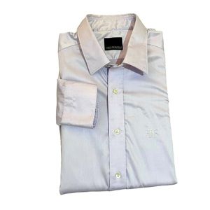 Carlo Pignatelli Men’s Dress shirt long sleeve button down light purple